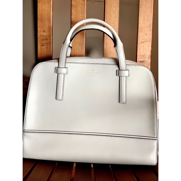 kate spade Handbags - 🎀KATE SPADE GRAY SATCHEL🎀